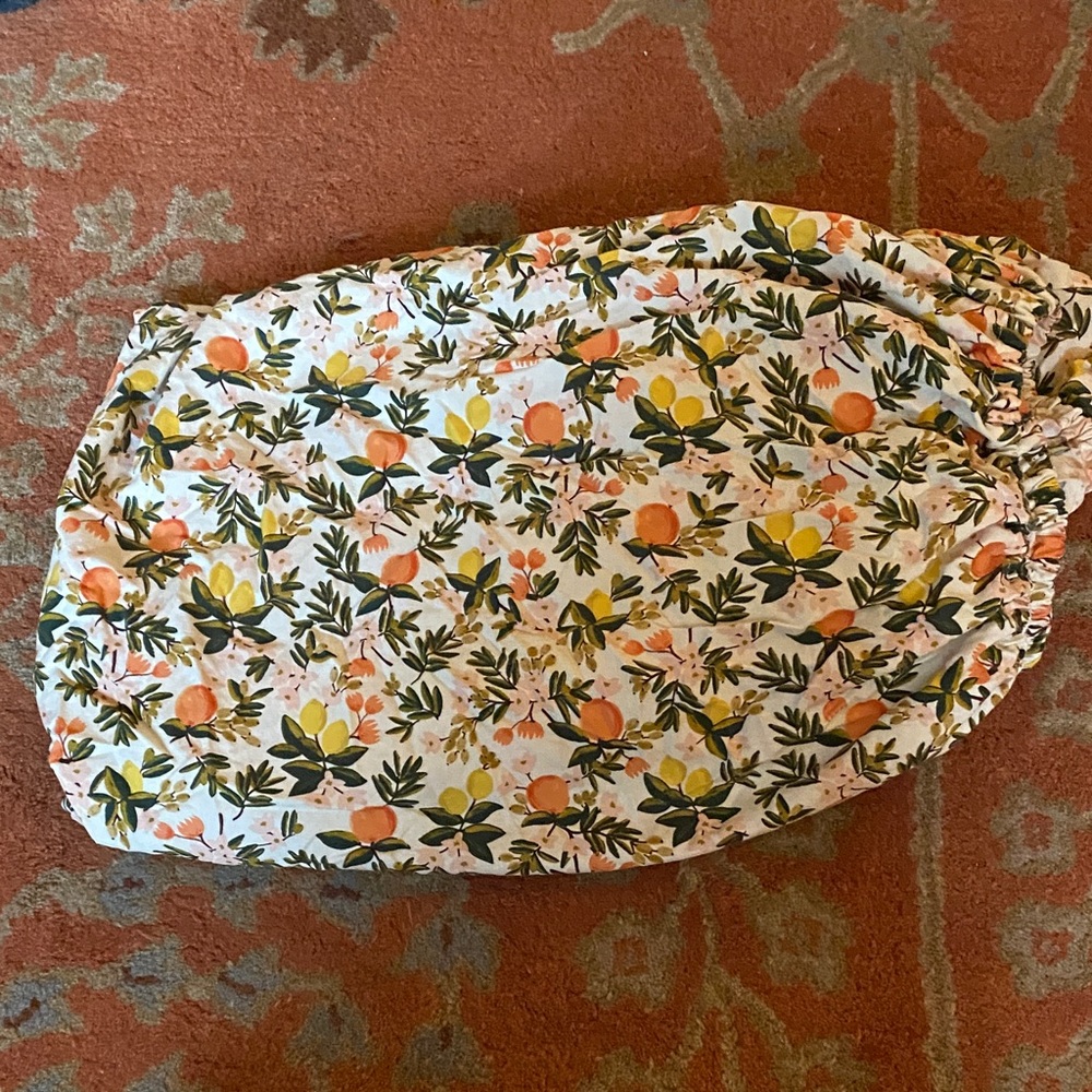 Custom Rifle Paper Company Citrus Cribsheet